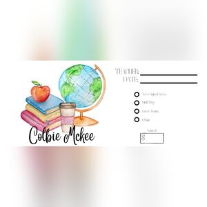 School money envelopes!